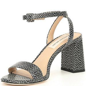 ANTONIO MELANI LEATHER SANDALS, SZ 7.5, NEW